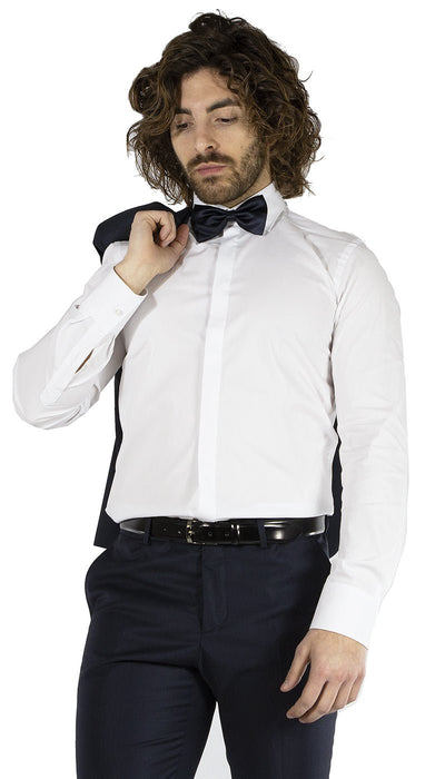 Manuel Ritz Camicia bianca da cerimonia. Camicia e gilet - Boutique Luisa Trendy