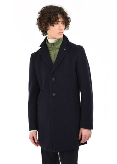 Manuel Ritz Cappotto in panno con pettorina Capispalla Uomo - Boutique Luisa Trendy