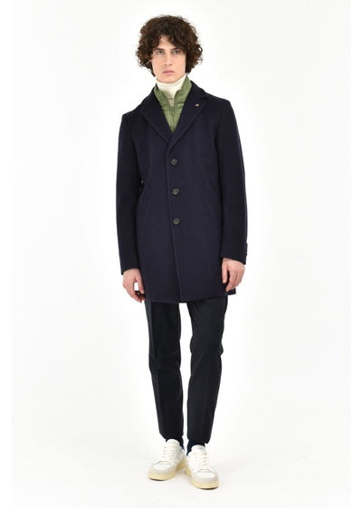 Manuel Ritz Cappotto in panno con pettorina Capispalla Uomo - Boutique Luisa Trendy