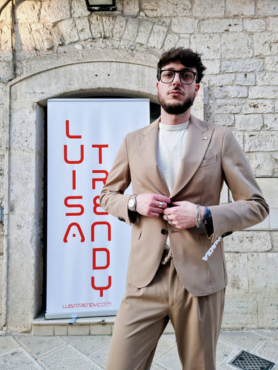 Manuel Ritz Giacca oversize in jersey revers a lance. Abiti e giacche - Boutique Luisa Trendy
