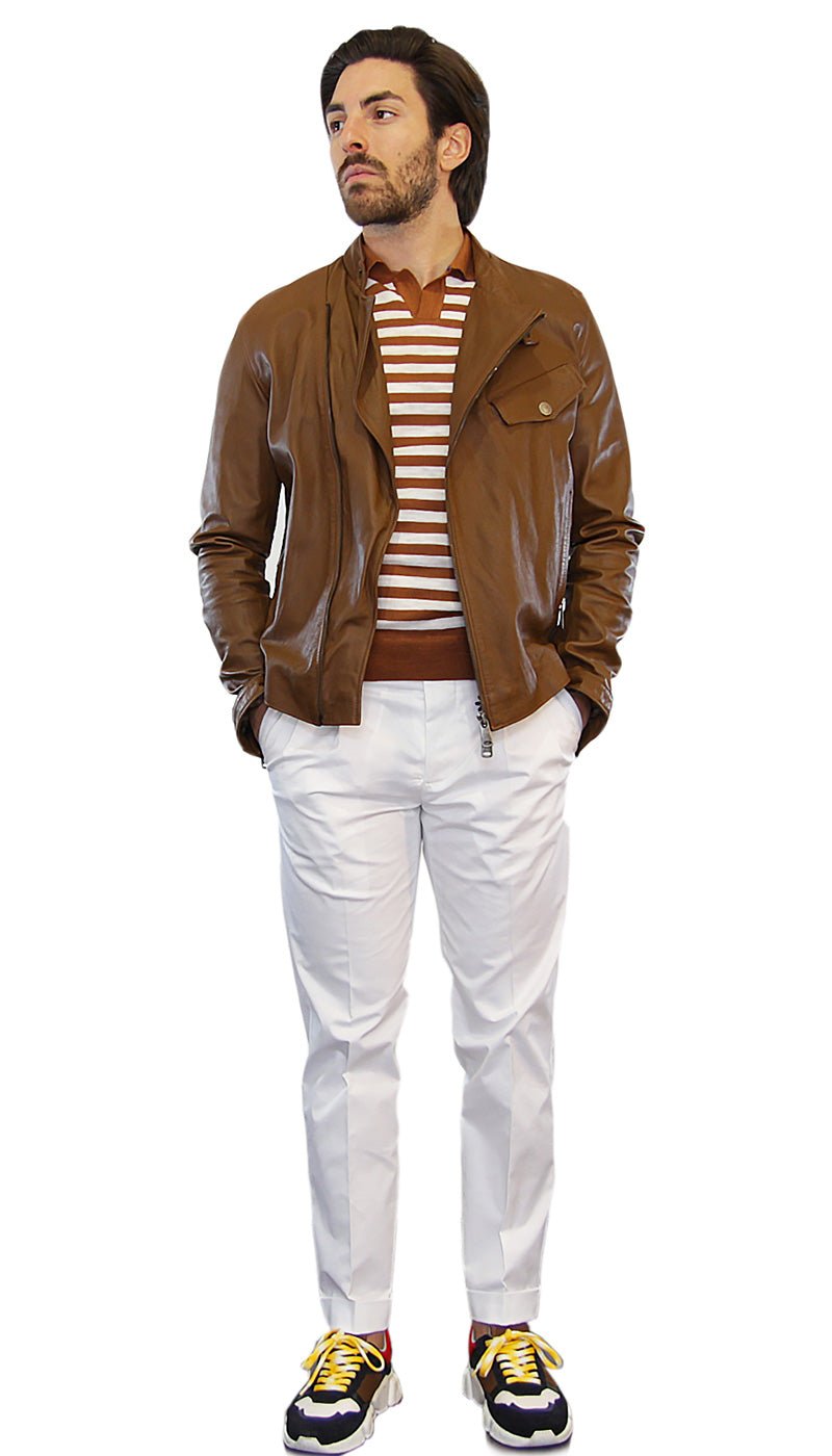 Manuel Ritz Pantalone con doppia pinces Pantaloni Uomo - Boutique Luisa Trendy
