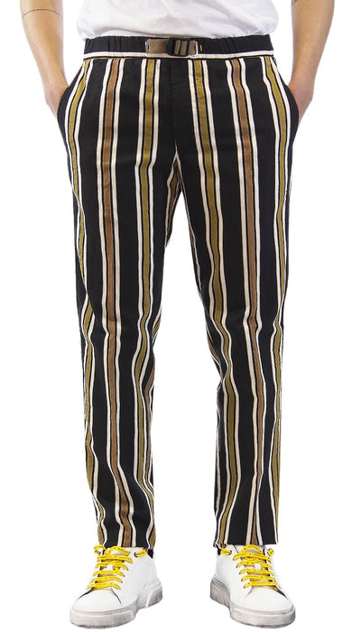Manuel Ritz Pantalone jogging a righe. 3032P1618L_213021_89 Pantaloni Uomo - Boutique Luisa Trendy