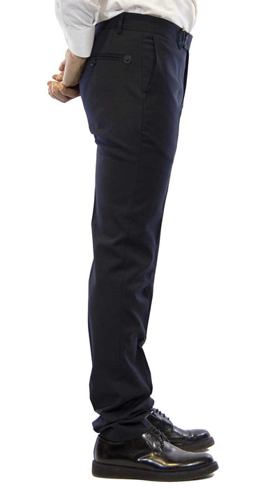 Manuel Ritz Pantalone uomo blu in lana. 2732P1858 193543 Pantaloni Uomo - Boutique Luisa Trendy