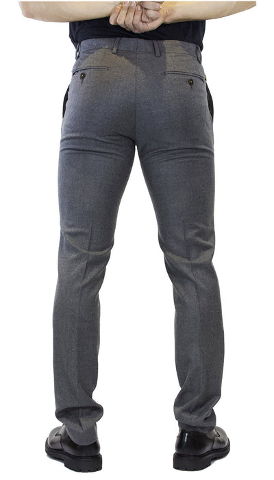 Manuel Ritz Pantalone uomo in lana grigio Pantaloni Uomo - Boutique Luisa Trendy
