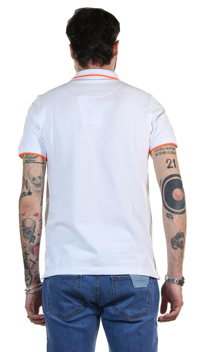 Manuel Ritz Polo slim fit in piquet con contrasti T-shirt e Polo - Boutique Luisa Trendy
