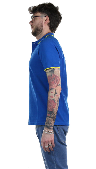 Manuel Ritz Polo slim fit in piquet con contrasti T-shirt e Polo - Boutique Luisa Trendy
