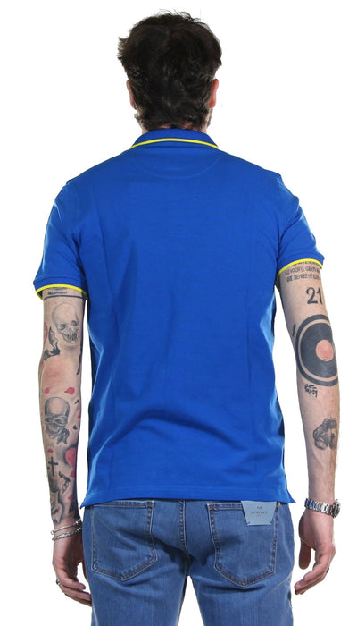 Manuel Ritz Polo slim fit in piquet con contrasti T-shirt e Polo - Boutique Luisa Trendy