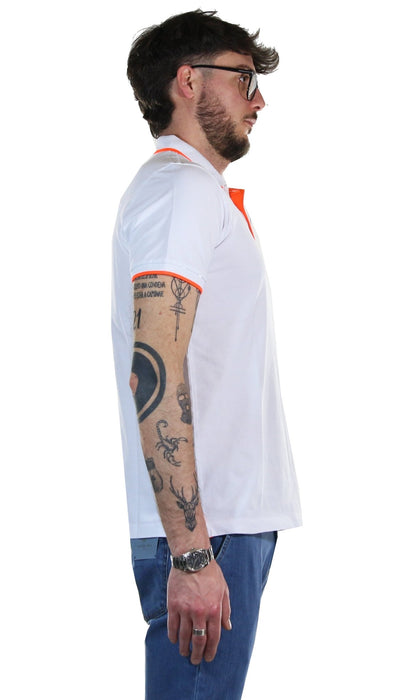 Manuel Ritz Polo slim fit in piquet con contrasti T-shirt e Polo - Boutique Luisa Trendy