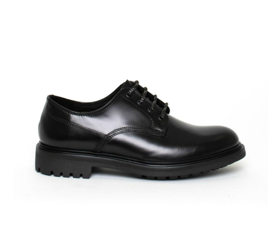 Manuel Ritz Scarpa stringata nera in pelle Scarpe Uomo - Boutique Luisa Trendy
