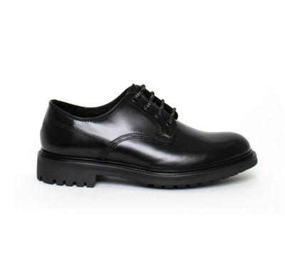 Manuel Ritz Scarpa stringata nera in pelle Scarpe Uomo - Boutique Luisa Trendy