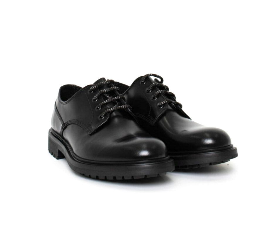 Manuel Ritz Scarpa stringata nera in pelle Scarpe Uomo - Boutique Luisa Trendy