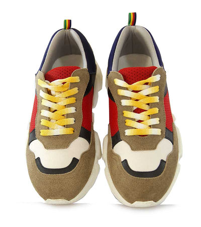 Manuel Ritz Scarpa uomo 41 modello balenciaga in camoscio multicolor beige Scarpe Uomo - Boutique Luisa Trendy