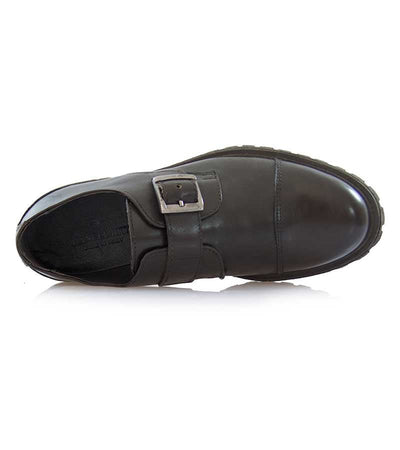 Manuel Ritz Scarpa uomo in pelle marrone con fibbia Scarpe - Boutique Luisa Trendy