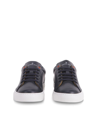 Manuel Ritz Sneaker in pelle blu Scarpe - Boutique Luisa Trendy