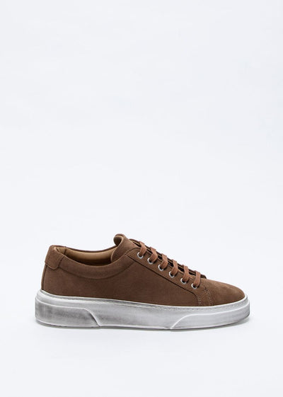 Manuel Ritz Sneakers uomo marroni in camoscio Scarpe Uomo - Boutique Luisa Trendy