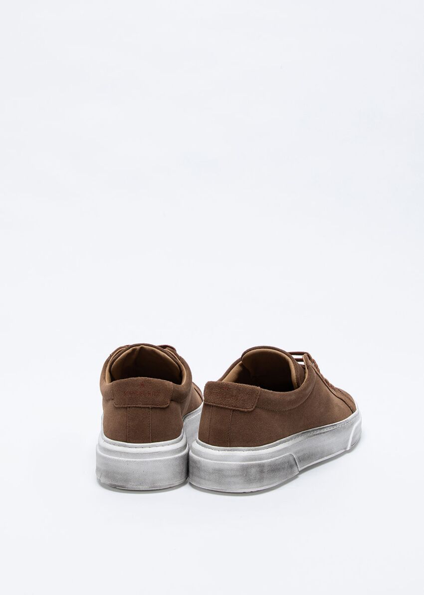 Manuel Ritz Sneakers uomo marroni in camoscio Scarpe Uomo - Boutique Luisa Trendy