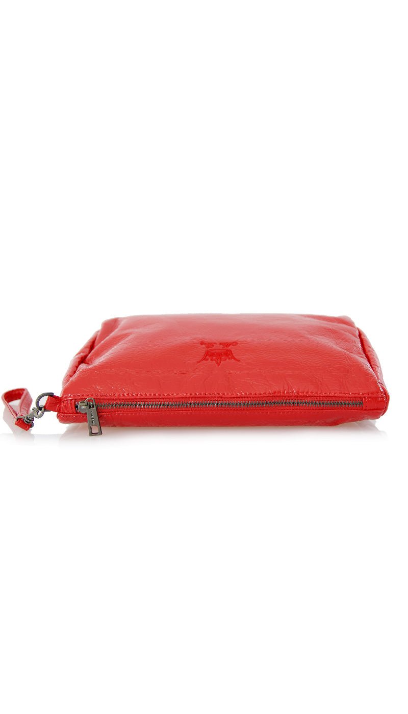 Mia Bag Beauty rossa in ecopelle effetto vernice Borse e portafogli - Boutique Luisa Trendy