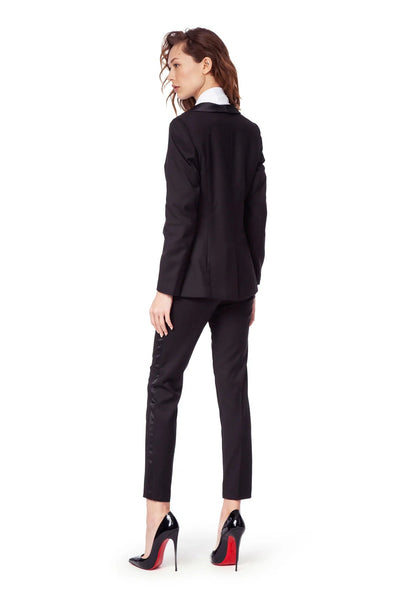 Odi Et Amo Giacca Smoking a 2 bottoni Capispalla Donna - Boutique Luisa Trendy