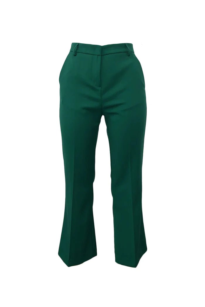 Odi Et Amo Pantalone cropped in tessuto stretch Pantalone Donna - Boutique Luisa Trendy