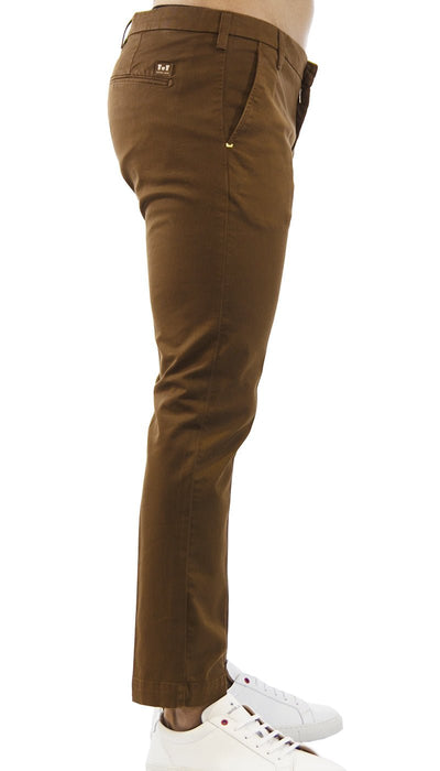 Pantalone uomo Entre Amis in gabardine di cotone tasca america corto. P218188/292 Pantaloni Uomo - Boutique Luisa Trendy