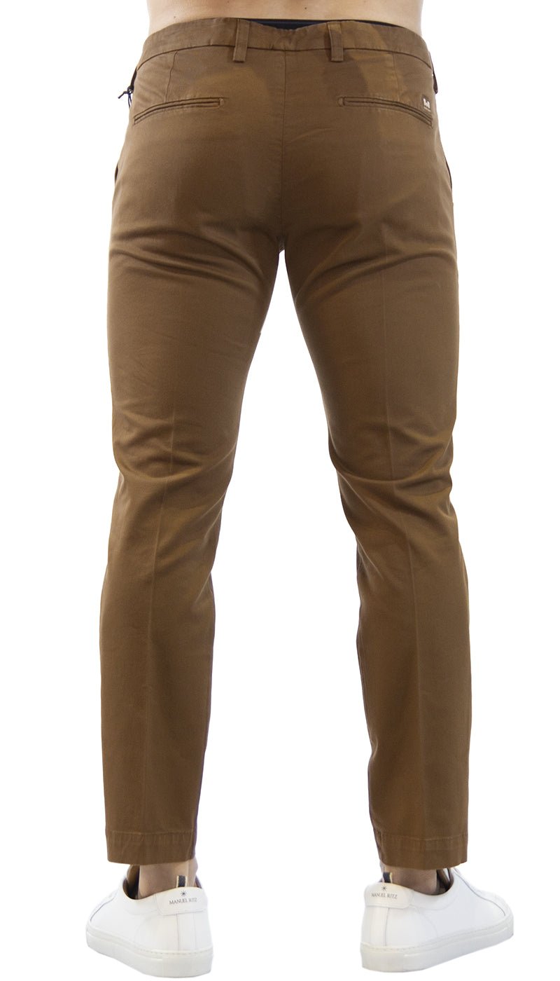 Pantalone uomo Entre Amis in gabardine di cotone tasca america corto. P218188/292 Pantaloni Uomo - Boutique Luisa Trendy