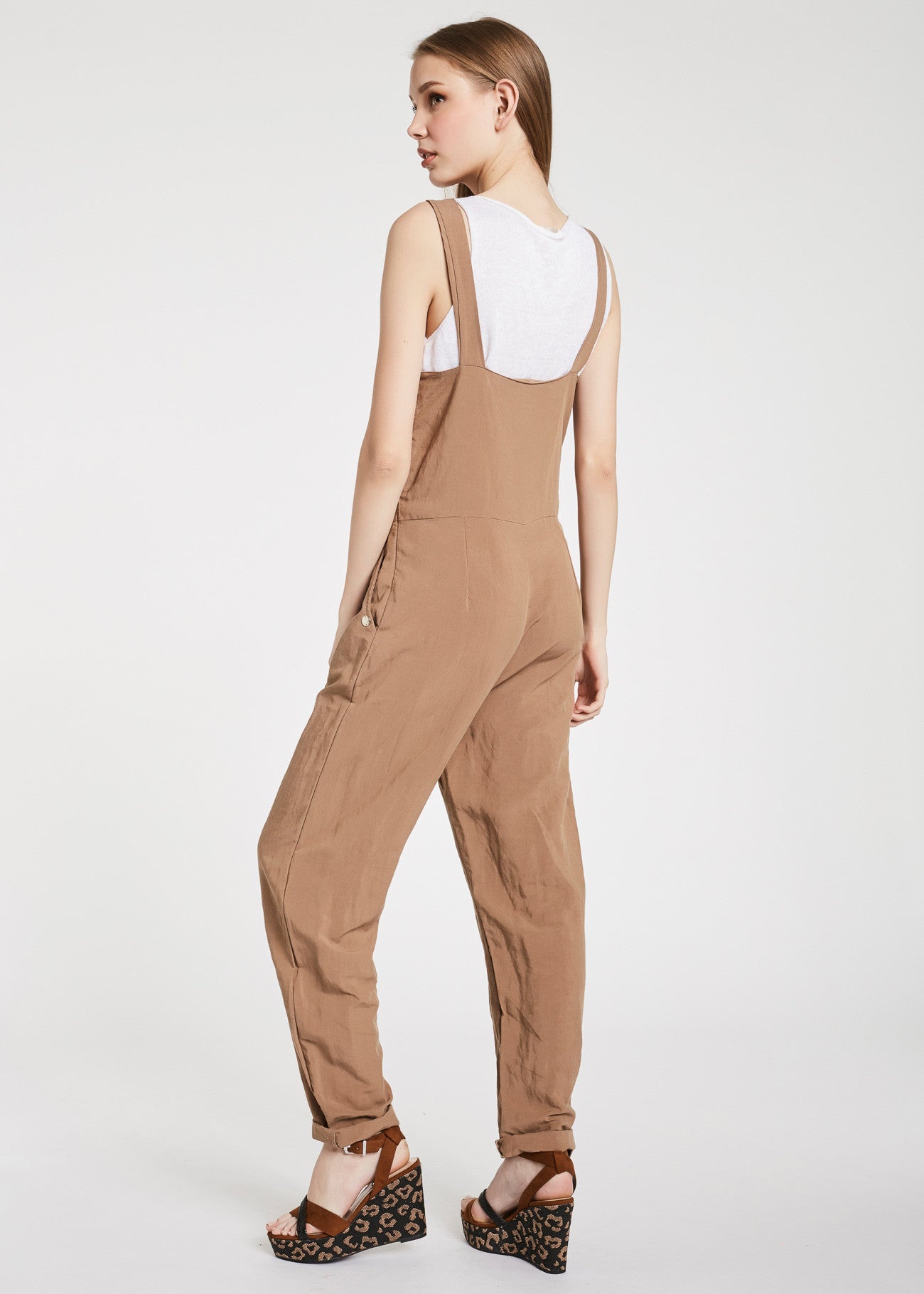 Salopette Gaudì in viscosa. Vestiti - Boutique Luisa Trendy
