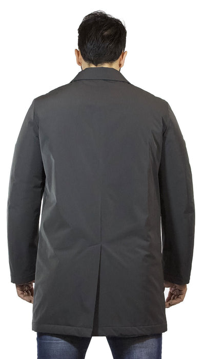 Seventy Trench uomo grigio in tessuto tecnico Capispalla Uomo - Boutique Luisa Trendy