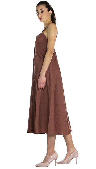 Silvian Heach Abito lungo a bretelle in cotone. Vestiti - Boutique Luisa Trendy