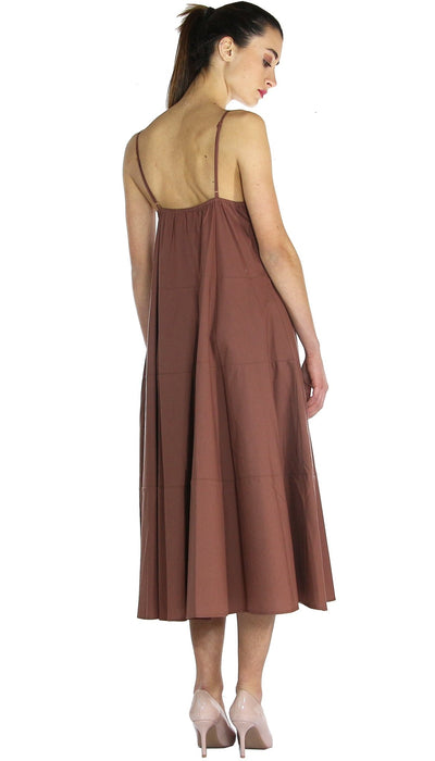 Silvian Heach Abito lungo a bretelle in cotone. Vestiti - Boutique Luisa Trendy