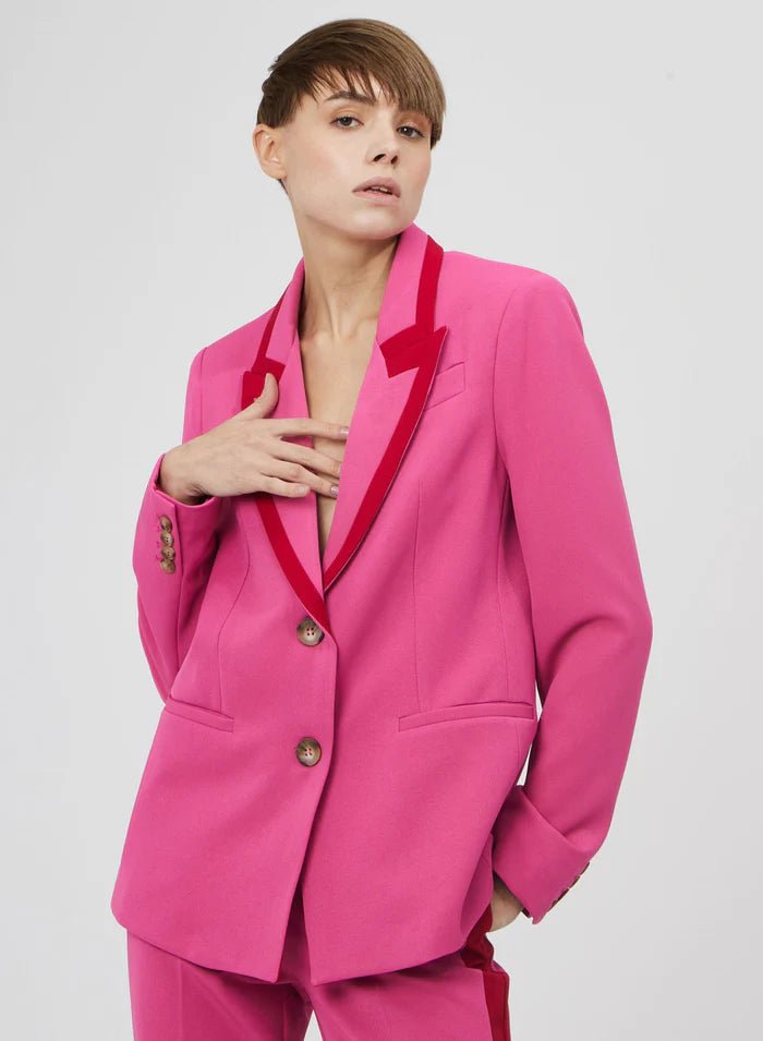 Silvian Heach Blazer monopetto con orlo a contrasto Capispalla Donna - Boutique Luisa Trendy