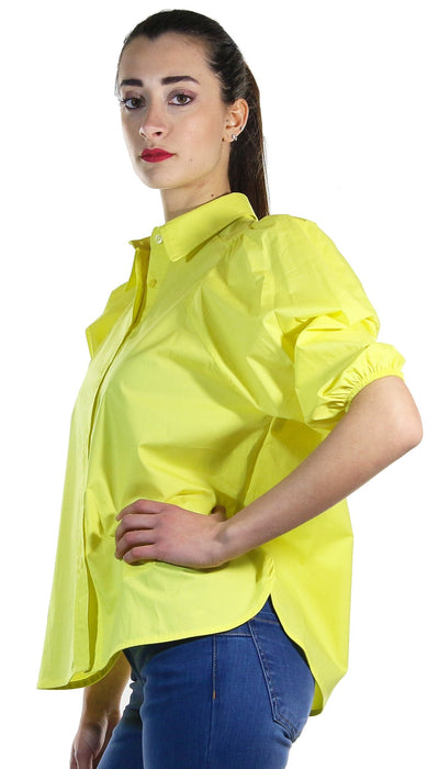 Silvian Heach Camicia in cotone con manica a sbuffo. Bluse e camicie - Boutique Luisa Trendy