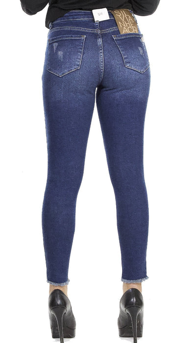 Silvian Heach Jeans con micro - rotture e fondo sfrangiato. PGA21779JE Jeans - Boutique Luisa Trendy