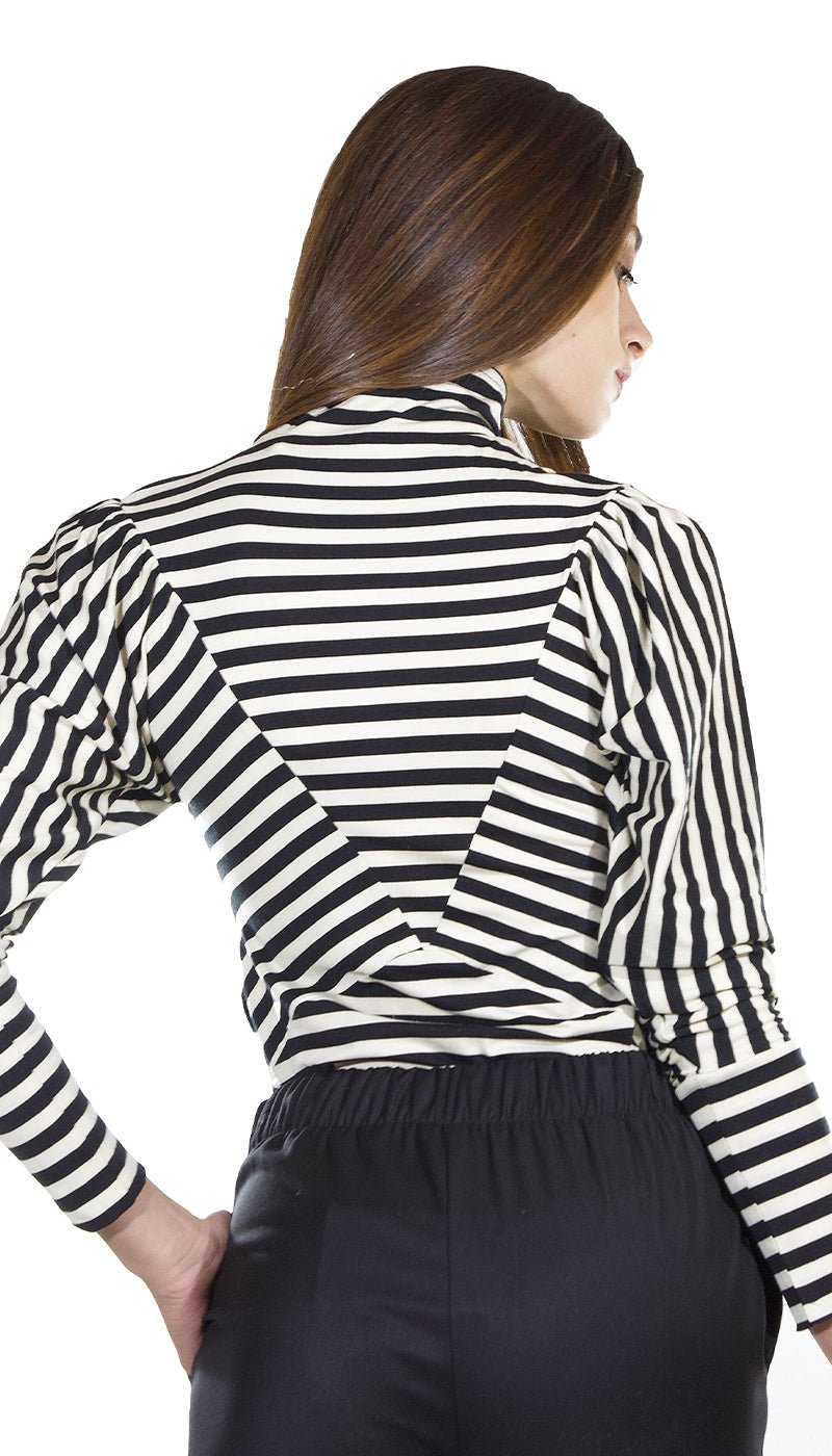 Silvian Heach Maglia a collo alto rigata. PGA21096TS Maglie e cardigan Donna - Boutique Luisa Trendy