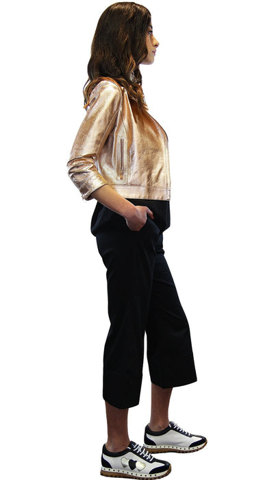 Silvian Heach Pantalone cropped con piegone Pantalone Donna - Boutique Luisa Trendy