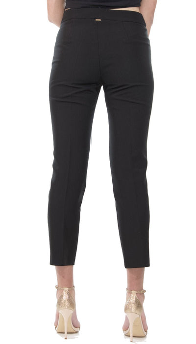 Silvian Heach Pantalone nero a sigaretta. PGP21547PA Pantalone Donna - Boutique Luisa Trendy