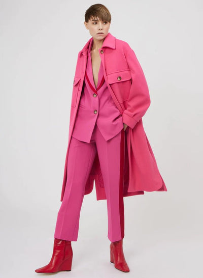 Silvian Heach Pantaloni da completo con banda laterale Pantalone Donna - Boutique Luisa Trendy
