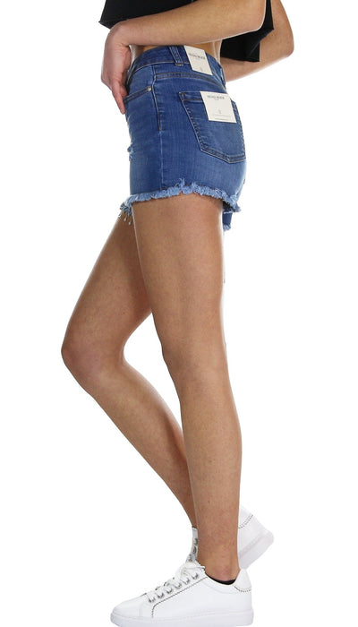 Silvian Heach Shorts in denim con strass. Shorts - Boutique Luisa Trendy