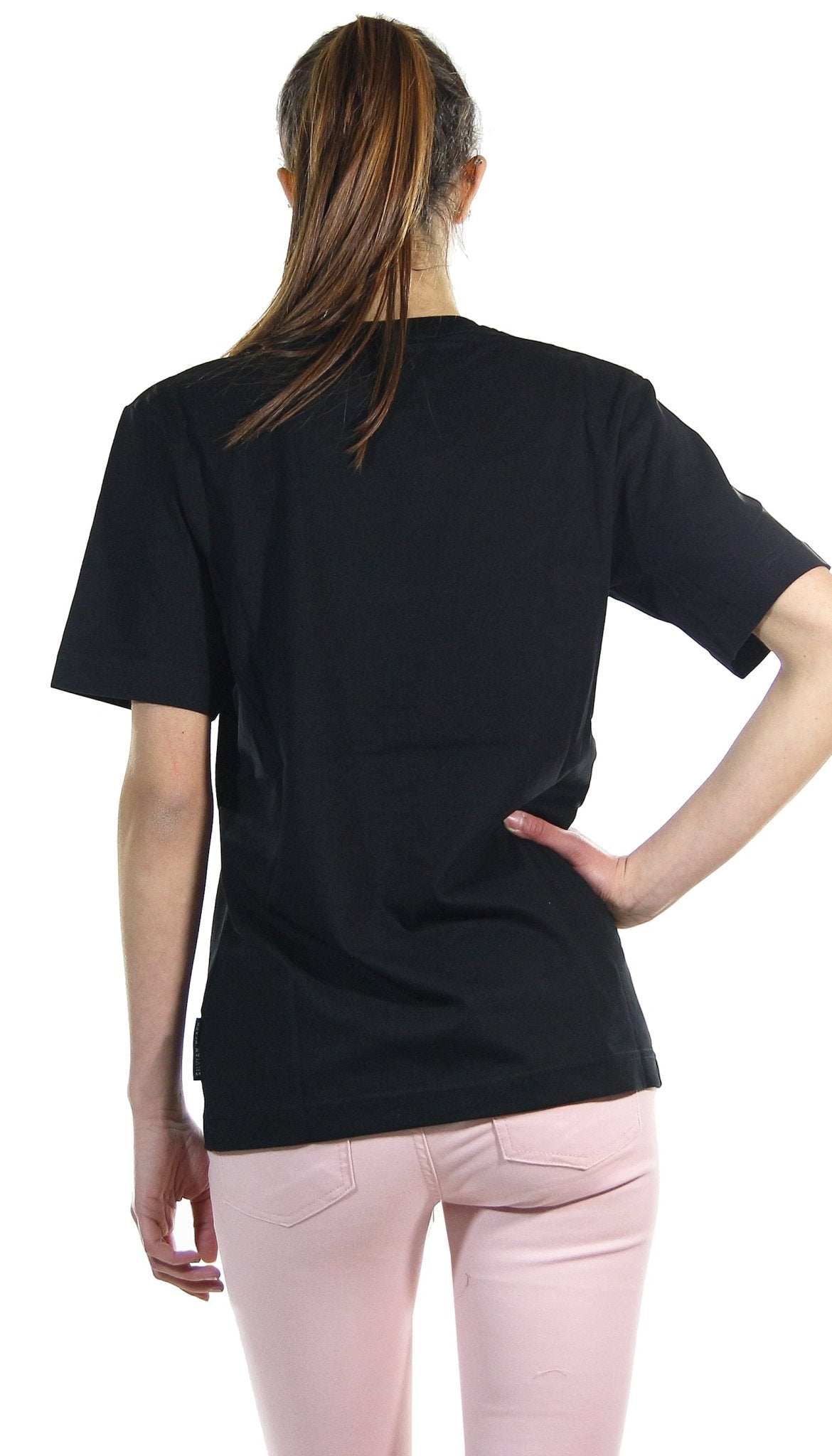 Silvian Heach T-shirt con applicazione al collo. T-Shirt e top - Boutique Luisa Trendy