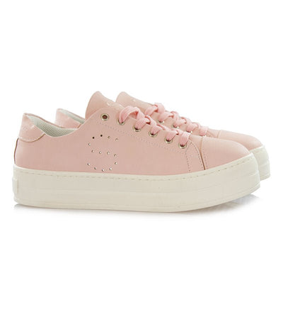 Sneakers donna Silvian Heach rosa in ecopelle. RCP19079CZ Scarpe - Boutique Luisa Trendy