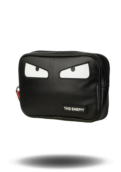 The Enemy Pochette nero in ecopelle Zaino e portafoglio - Boutique Luisa Trendy