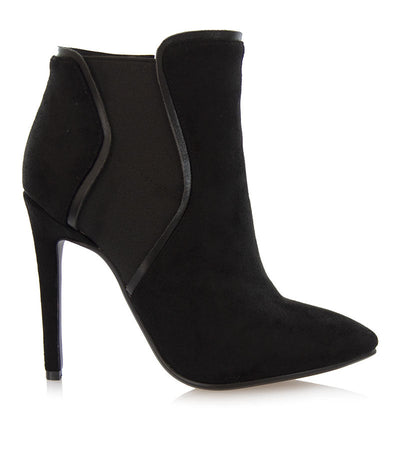 Tronchetto Silvian Heach nero in camoscio. Art. RCA20169CZ Scarpe - Boutique Luisa Trendy