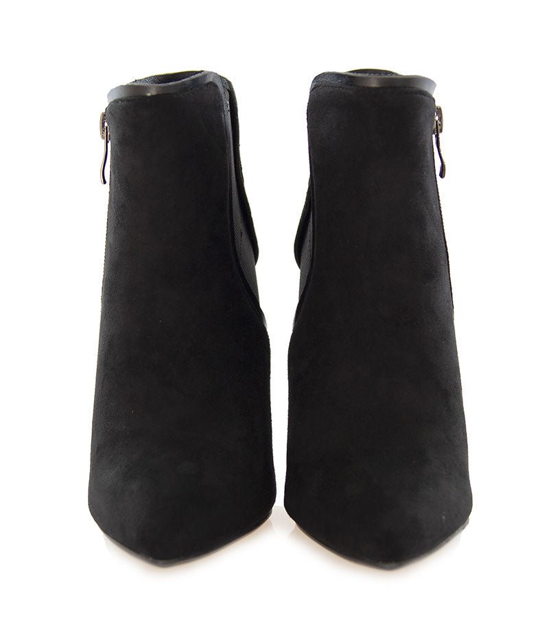 Tronchetto Silvian Heach nero in camoscio. Art. RCA20169CZ Scarpe - Boutique Luisa Trendy