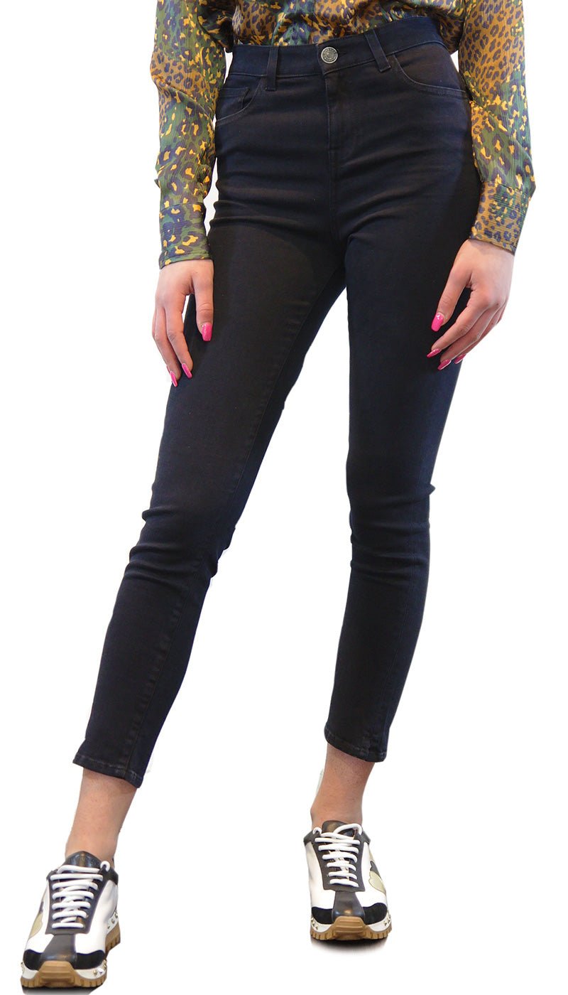 TwinSet Jeans 5 tasche nero silm fit. 201TP2140 Jeans - Boutique Luisa Trendy