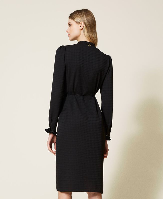 Twinset Milano Abito chemisier in pied de poule Vestiti - Boutique Luisa Trendy