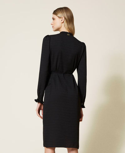 Twinset Milano Abito chemisier in pied de poule Vestiti - Boutique Luisa Trendy