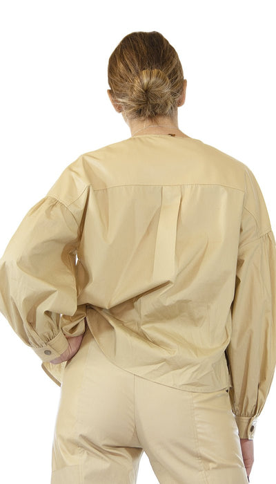 Twinset Milano Camicia in popeline con inserti. 211TT2491 Bluse e camicie - Boutique Luisa Trendy