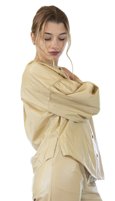 Twinset Milano Camicia in popeline con inserti. 211TT2491 Bluse e camicie - Boutique Luisa Trendy