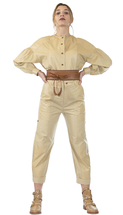 Twinset Milano Camicia in popeline con inserti. 211TT2491 Bluse e camicie - Boutique Luisa Trendy