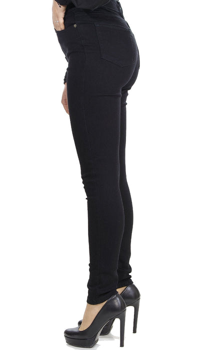 Twinset Milano Jeans nero skinny a vita alta. 212TP2360 Jeans - Boutique Luisa Trendy