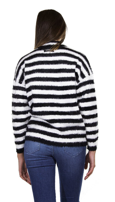 Twinset Milano Maglia a righe con cut - out. 212TP3011 Maglie e cardigan Donna - Boutique Luisa Trendy